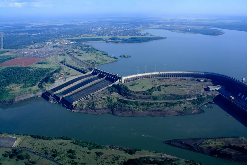 Usina de Itaipu em Foz do Iguaçu